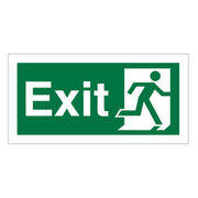 Exit Right Sign